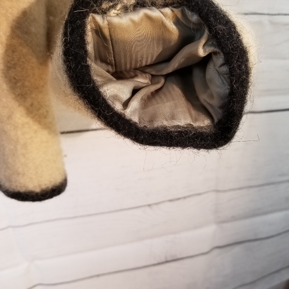 🖤 Vtg Wool Jacket | Cream & Black Trim | Size 8 ✨ - Picture 6 of 8